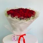 باقة ١٠٠ ورده احمر