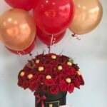بوكس الحب مع البالونات