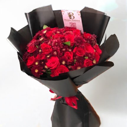 باقه الجوري الاحمر مع الكريز