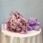 Cute Bouquet with Teddy Bear