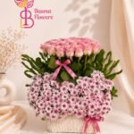 سلة بينك بلوم 🌸